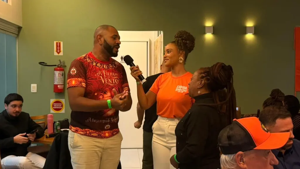 Marcelo Domingos e Solange Adão entrevistados por Mayrah Luiza