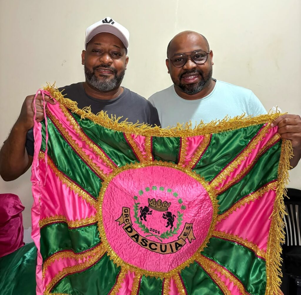 Altamiro Jr e Maurício dos Anjos, vice e presidente da Dascuia