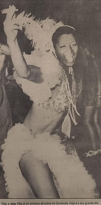Nega Tide cidadã-samba Florianópolis