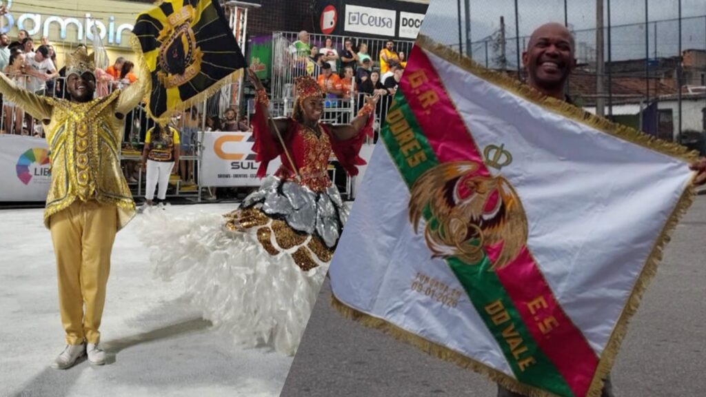 Novos escolas no carnaval de Joaçaba
